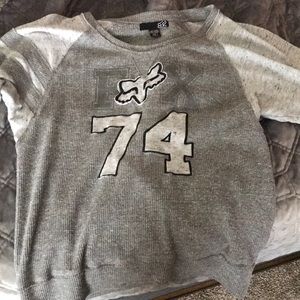 Long sleeved Fox shirt (S)